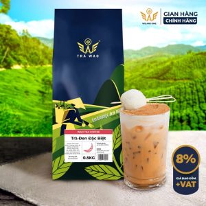 Công thức pha trà sữa đậm hương từ trà đen đặc biệt WAO
