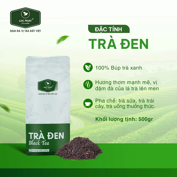 Trà đen Lộc Phát 500gr
