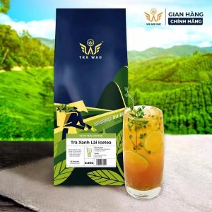 Công thức pha trà đá chanh từ trà xanh lài ICETEA WAO
