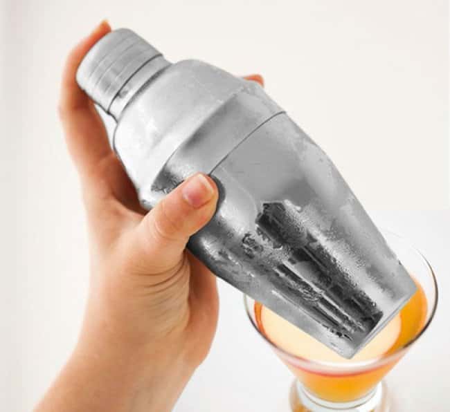 Bình lắc trà sữa inox 550ml